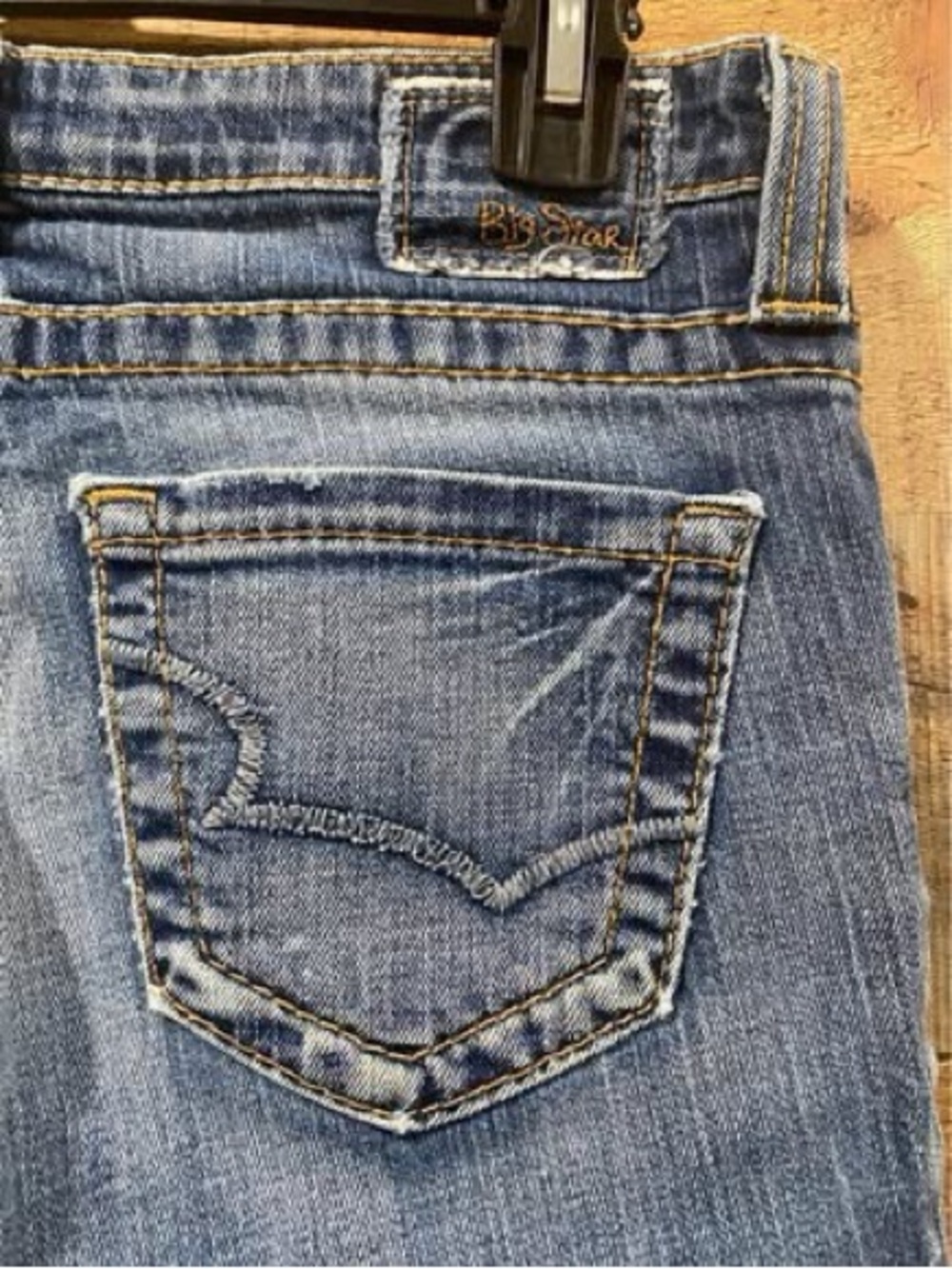 Big Star Casey Women’s Blue Boot Cut Blue Jeans Size 27 Regular